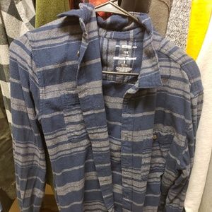 Urban Pipeline Blue Flannel Size Small